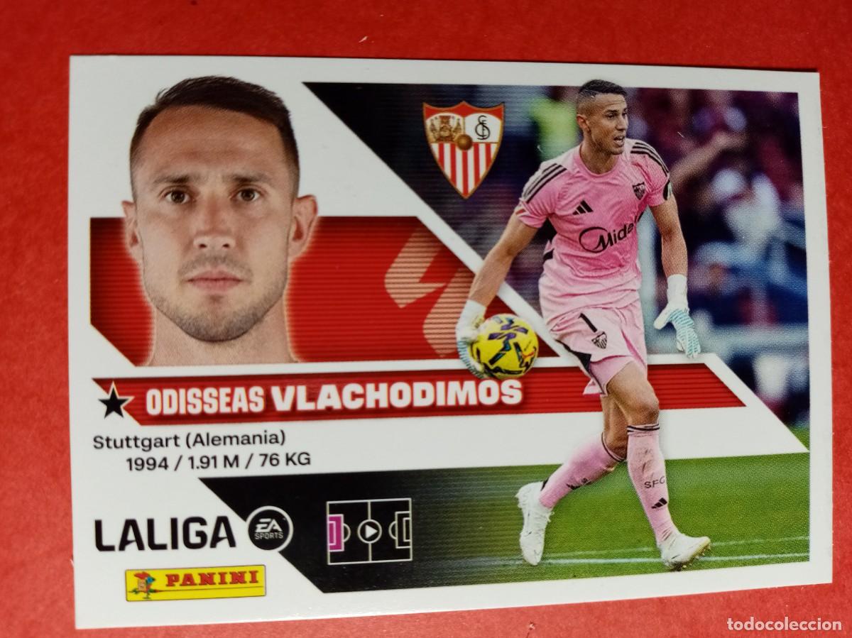 Cartes &agrave; collectionner de Football: N&ordm; 3 ODISSEAS VLACHODIMOS, SEVILLA FC, LIGA ESTE 2026 2027 26 27 PANINI