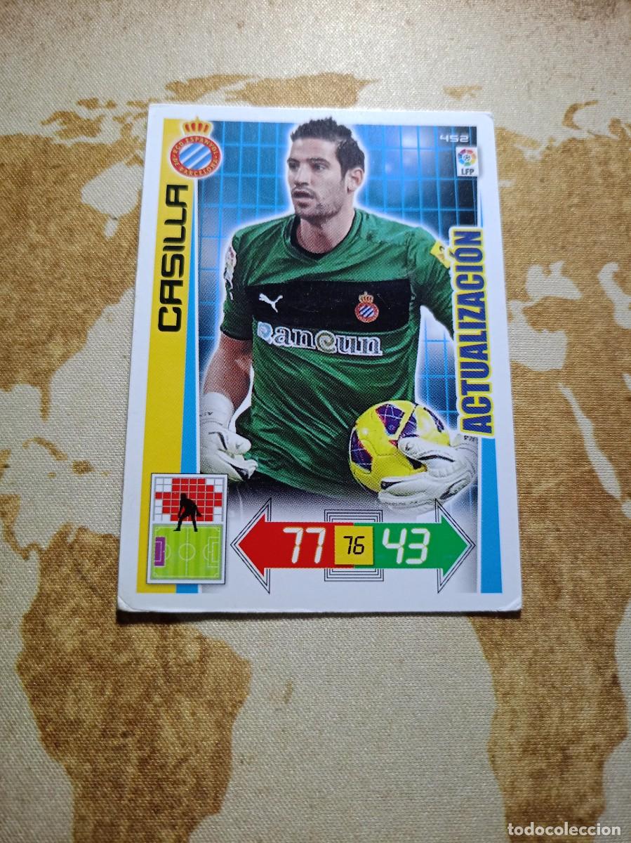Cartes &agrave; collectionner de Football: # Actualizaci&oacute;n 452 CASILLA Adrenalyn 2012-13