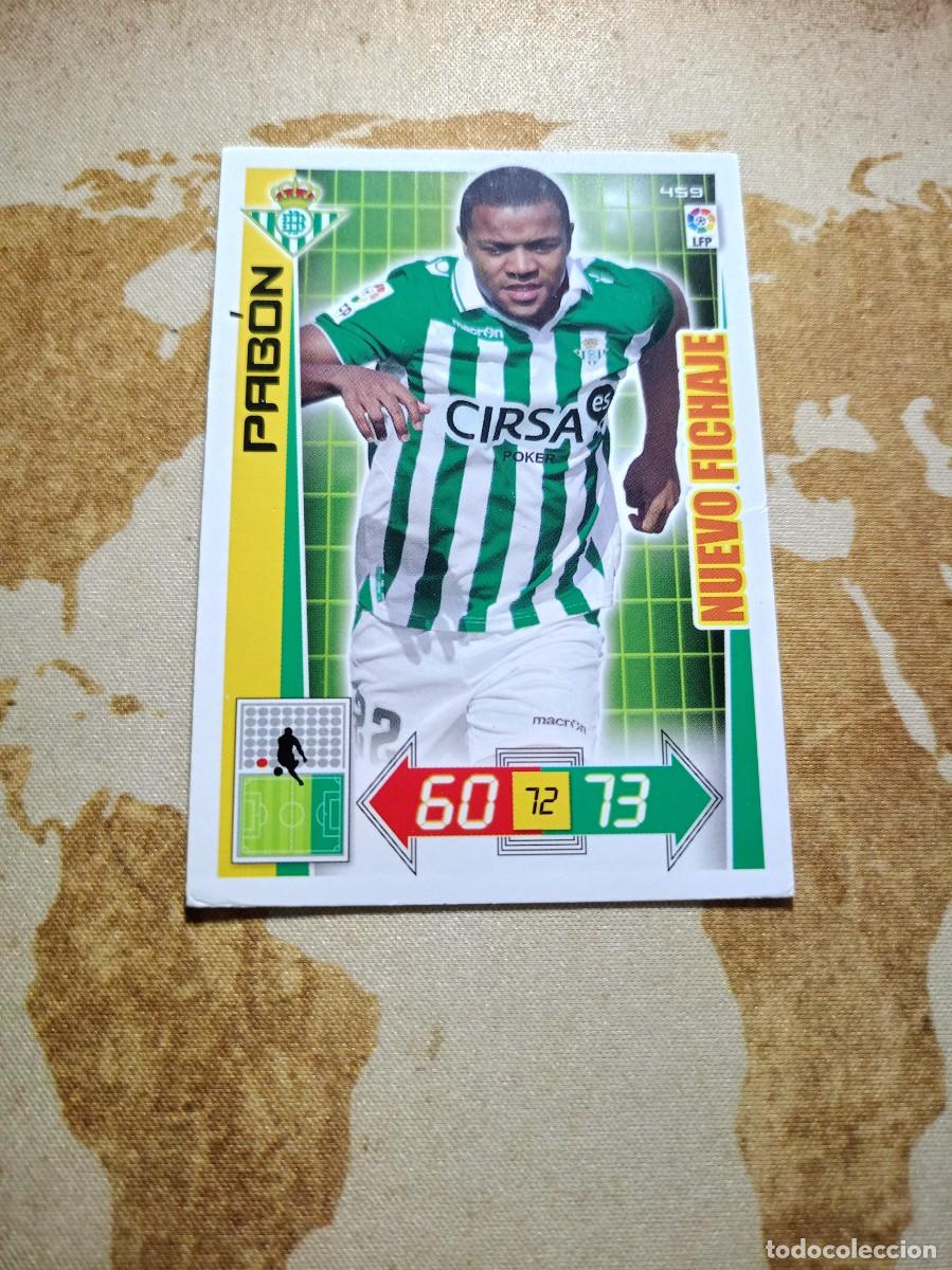 Fu&szlig;ball-Sticker: # Nuevo fichaje 459 PAB&Oacute;N Adrenalyn 2012-13
