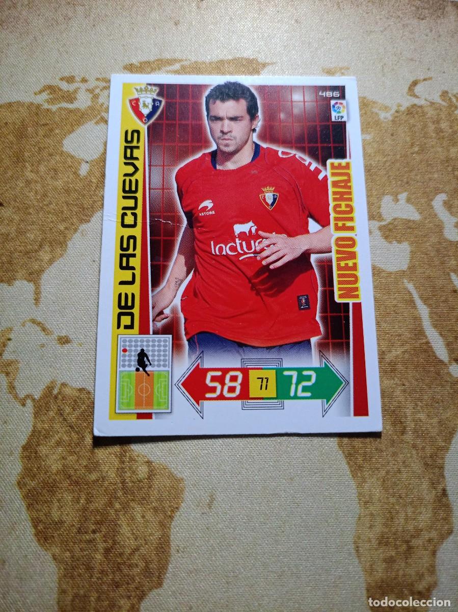 Cromos de f&uacute;tbol: # Nuevo fichaje 486 DE LAS CUEVAS Adrenalyn 2012-13