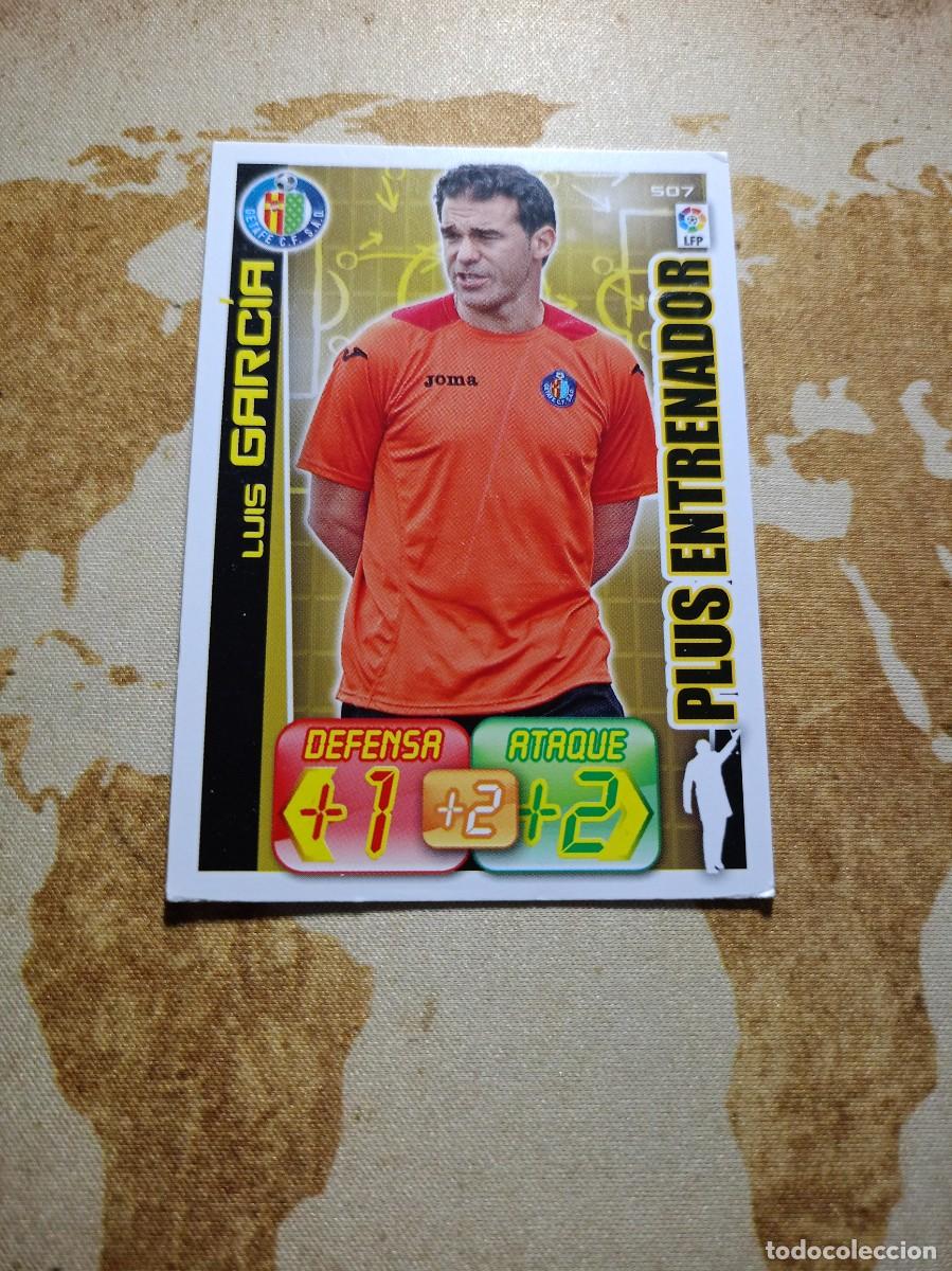 Cromos de f&uacute;tbol: # PLUS Entrenador 507 LUIS GARC&Iacute;A Adrenalyn 2012-13