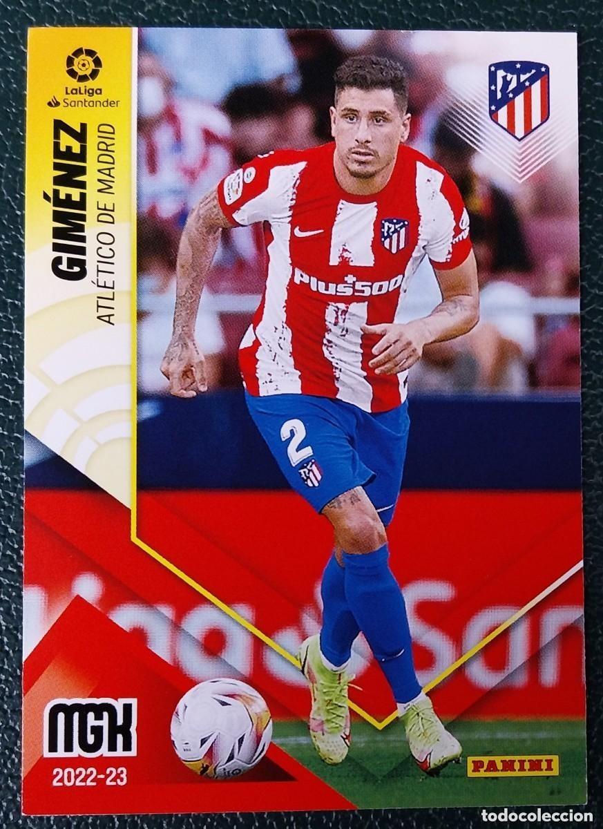 Cromos de f&uacute;tbol: 51 GIMENEZ ATLETICO DE MADRID FICHAS ALBUM MEGACRACKS 2022 2023 22 23