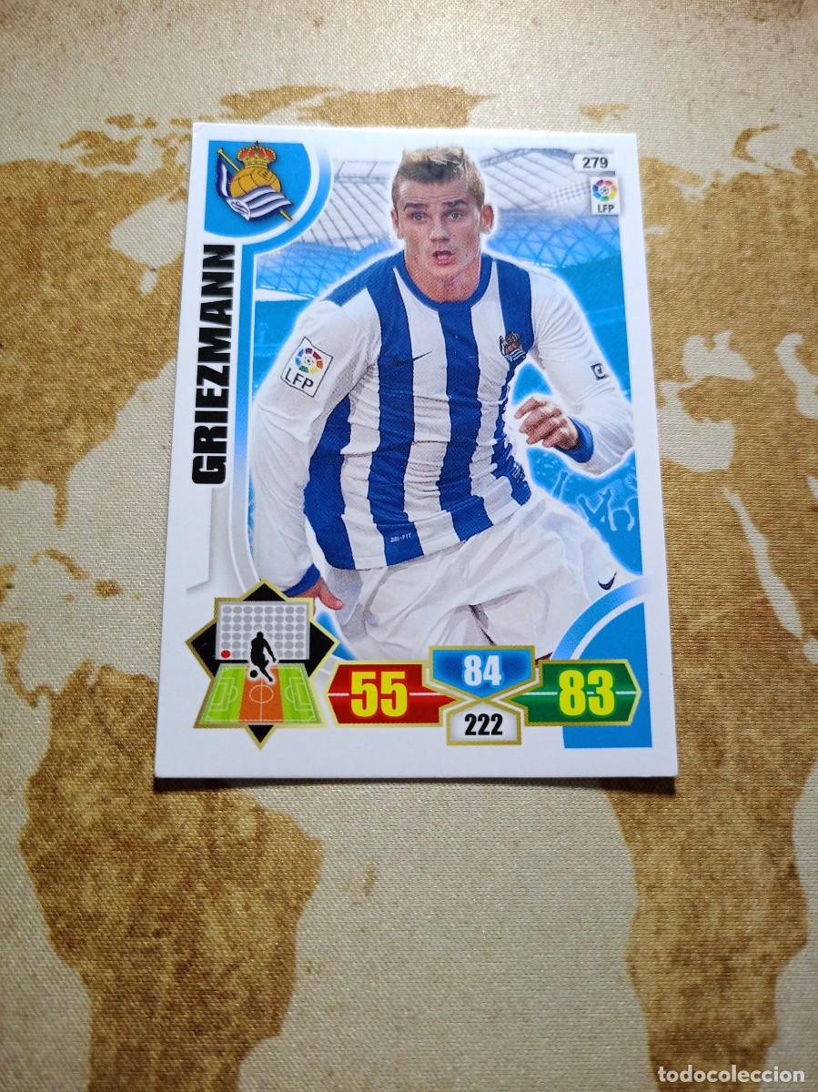 Cromos de f&uacute;tbol: # Real sociedad 279 GRIEZMANN Adrenalyn 2013-14