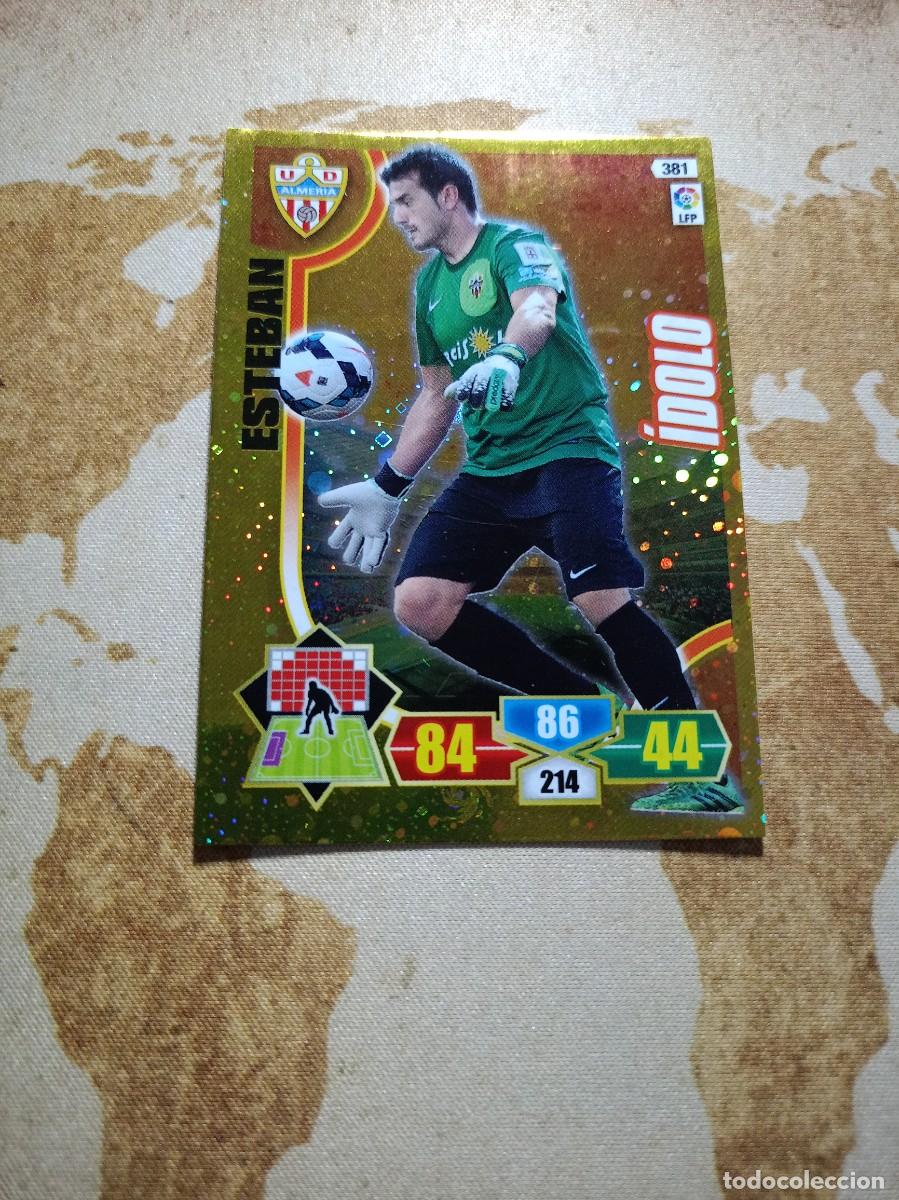 Cromos de f&uacute;tbol: # &Iacute;dolo 381 ESTEBAN Adrenalyn 2013-14