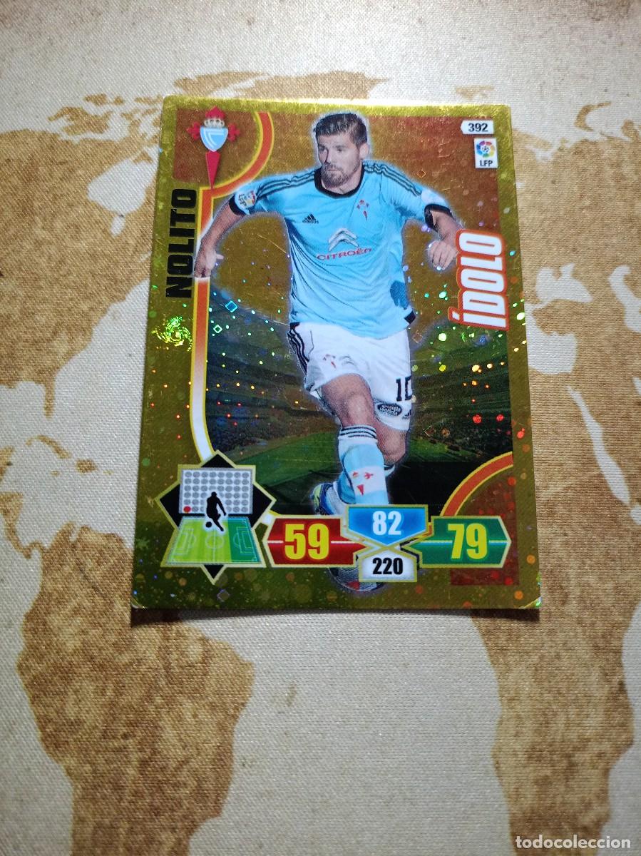 Cromos de f&uacute;tbol: # &Iacute;dolo 392 NOLITO Adrenalyn 2013-14