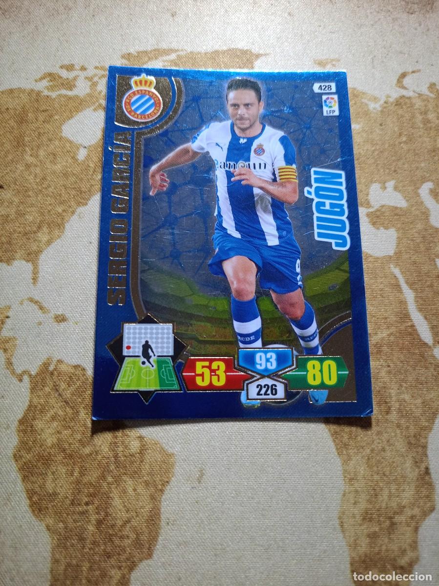 Cromos de f&uacute;tbol: # Jug&oacute;n 428 SERGIO GARC&Iacute;A Adrenalyn 2013-14