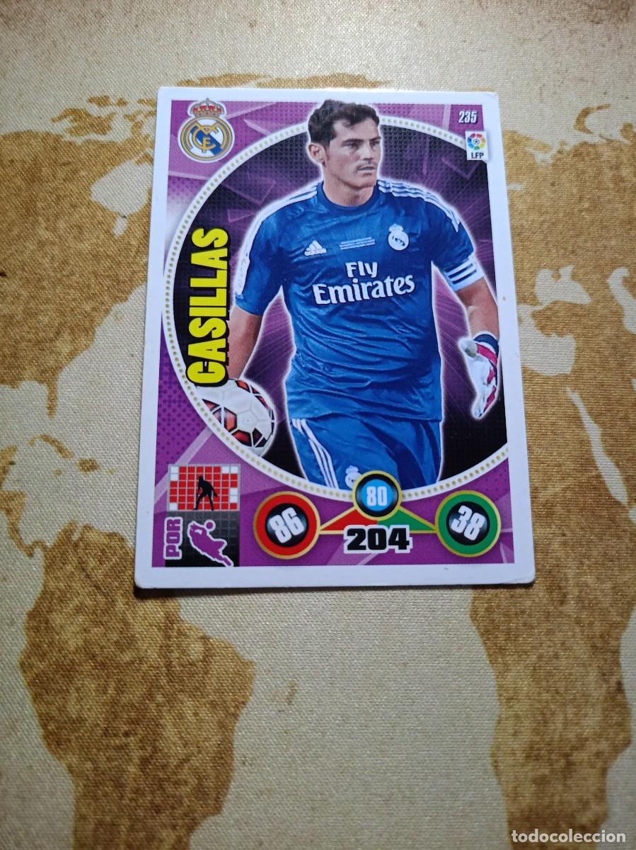 Cromos de f&uacute;tbol: # Real Madrid 235 CASILLAS Adrenalyn 2014-15