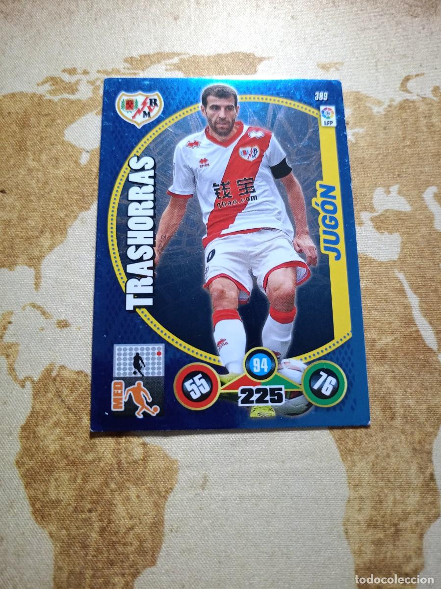 Cromos de f&uacute;tbol: # Jug&oacute;n 389 TRASHORRAS Adrenalyn 2014-15