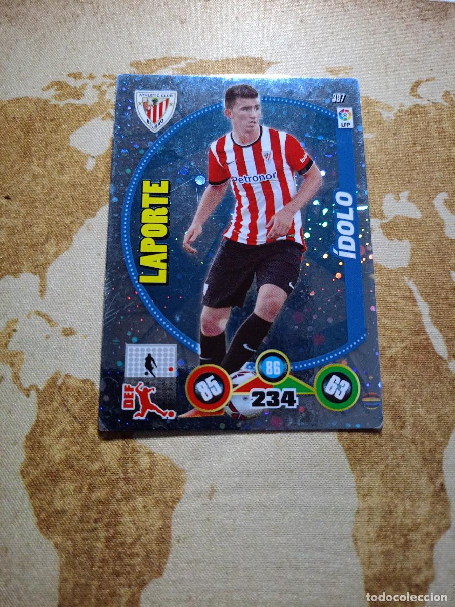 Cromos de f&uacute;tbol: # J&Iacute;dolo 397 LAPORTE Adrenalyn 2014-15