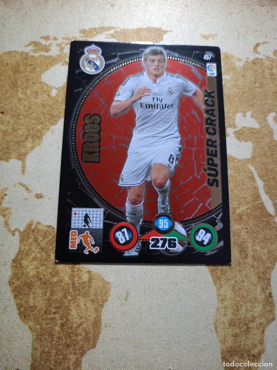 Cromos de f&uacute;tbol: # S&uacute;per Crack 457 KROOS Adrenalyn 2014-15