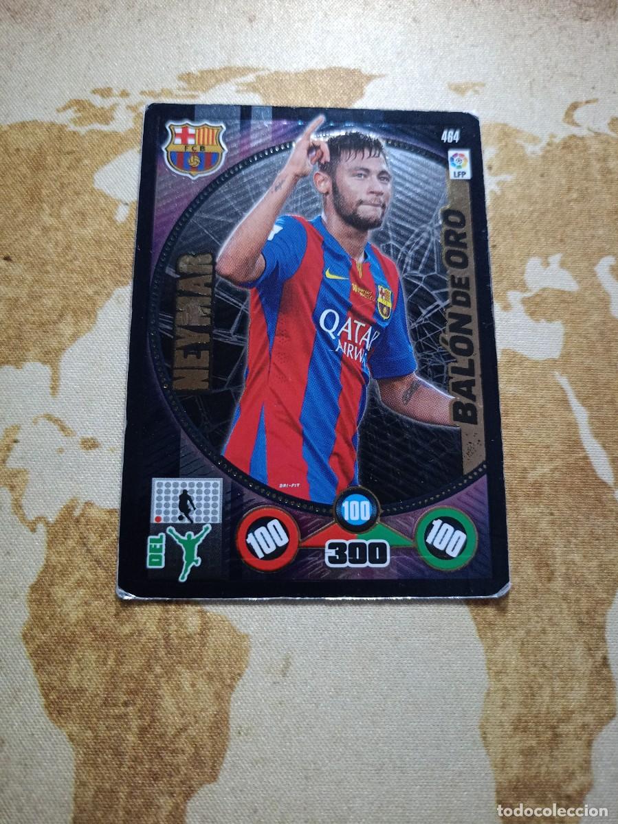 Cromos de f&uacute;tbol: # Bal&oacute;n de oro 464 NEYMAR Adrenalyn 2014-15