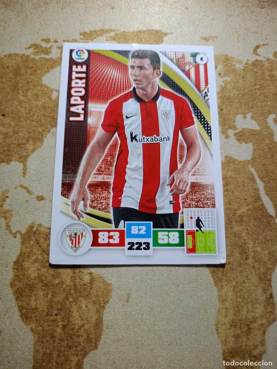 Cromos de f&uacute;tbol: # Athletic 4 LAPORTE Adrenalyn 2015-16