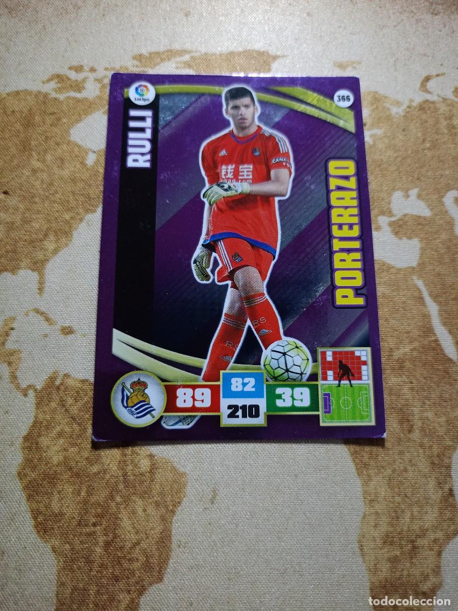 Cromos de f&uacute;tbol: # Porterazo 366 RULLI Adrenalyn 2015-16