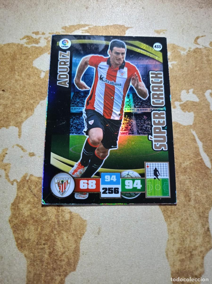 Cromos de f&uacute;tbol: # S&uacute;per Crack 433 ADURIZ Adrenalyn 2015-16