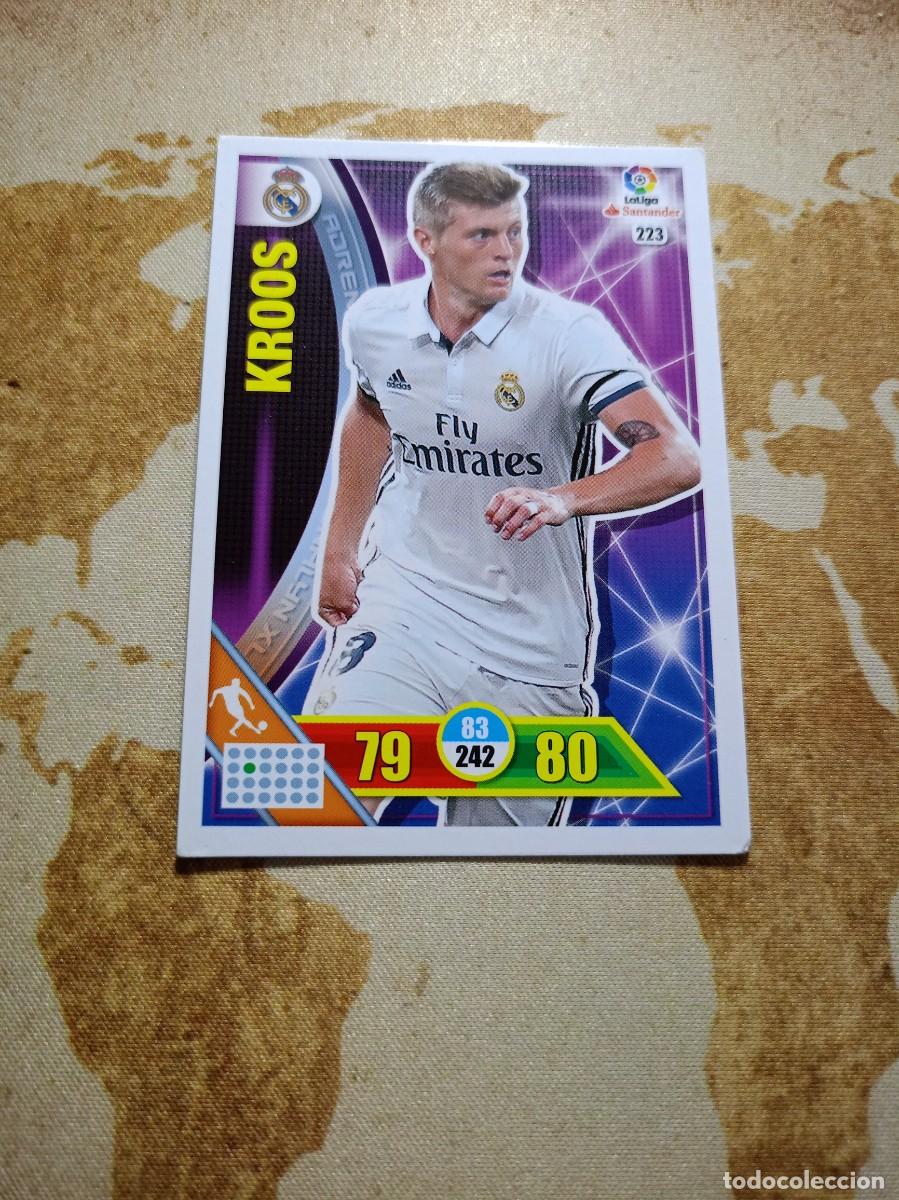 Cromos de f&uacute;tbol: # Real Madrid 223 KROOS Adrenalyn 2016-17