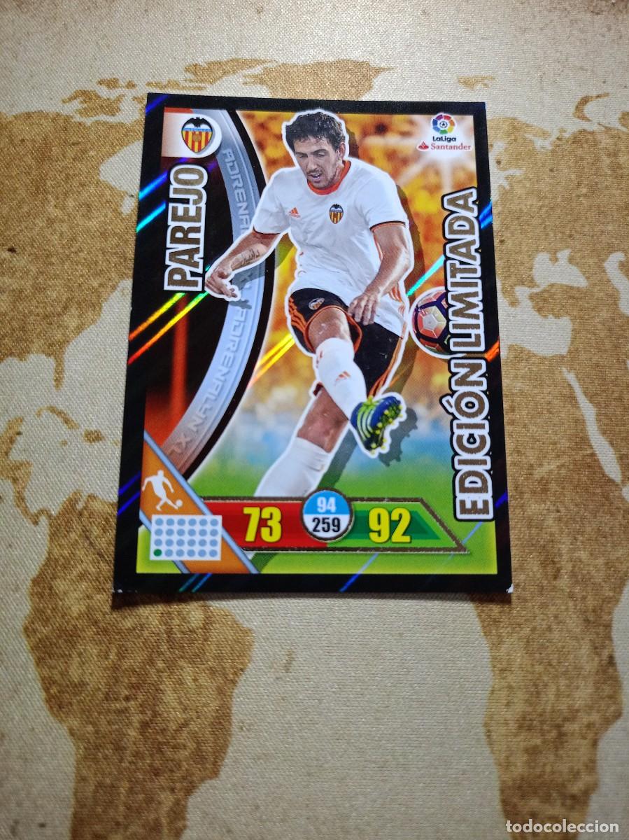 Cromos de f&uacute;tbol: # Edici&oacute;n limitada PAREJO Adrenalyn 2016-17