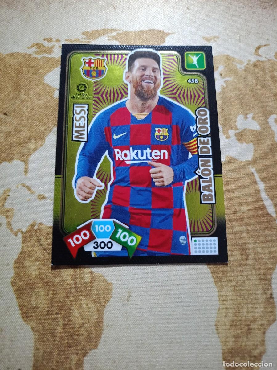 Cromos de f&uacute;tbol: # Bal&oacute;n de oro 458 MESSI Adrenalyn 2019-20