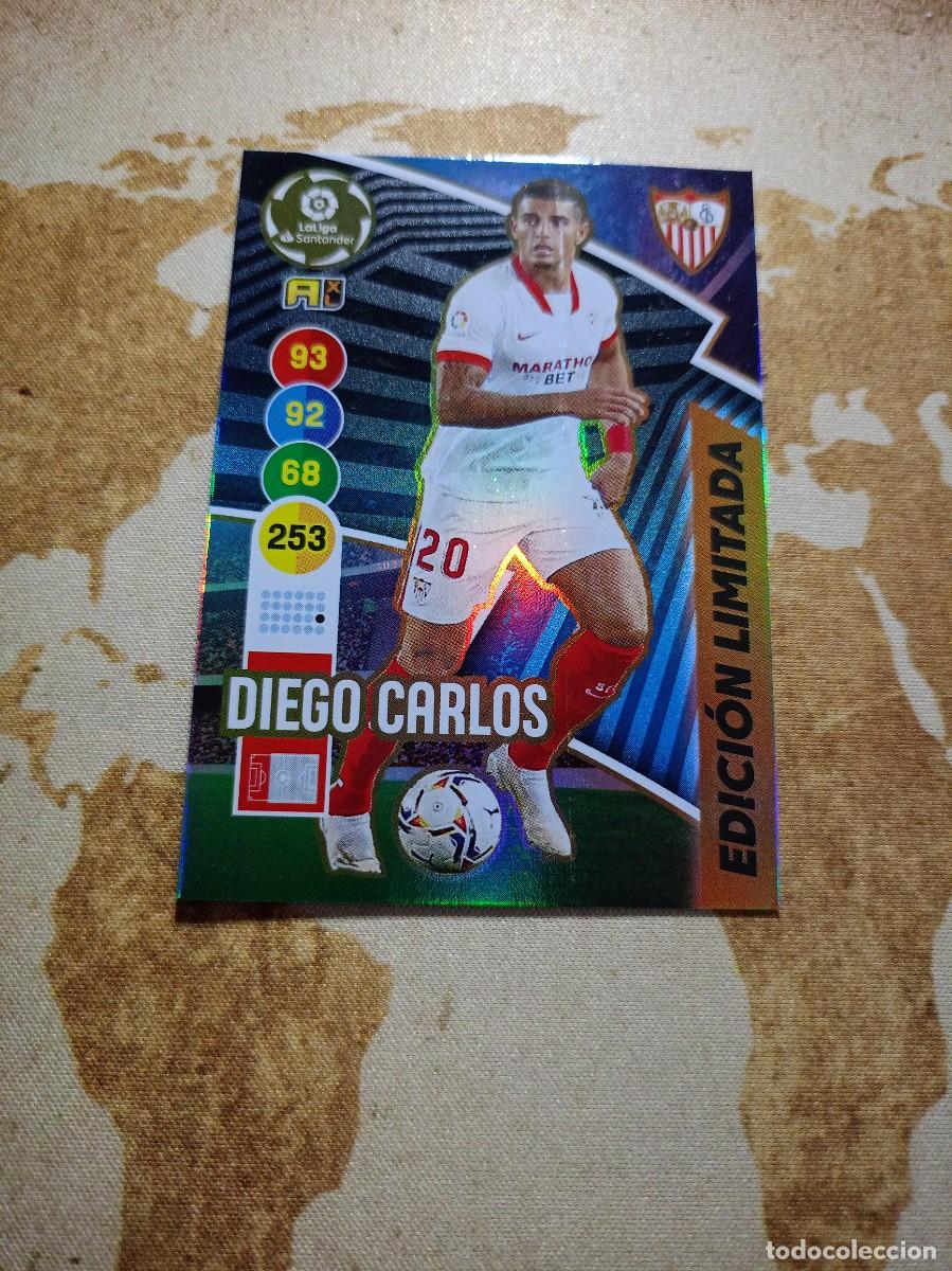 Cromos de f&uacute;tbol: # Edici&oacute;n limitada DIEGO CARLOS Adrenalyn 2020-21