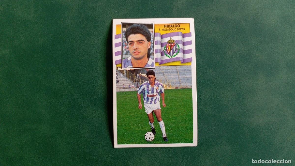 Cromos de f&uacute;tbol: Liga Este 1990 1991 90 91 VALLADOLID CF HIDALGO NUNCA PEGADO