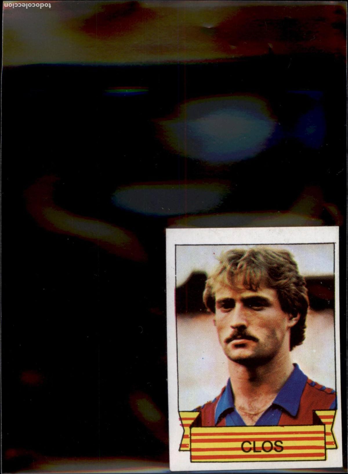 Figurine di Calcio: Clos N&ordm; 84 Bar&ccedil;a Barcelona Campe&oacute;n 1984 1985 Los Cromos SA 84 85