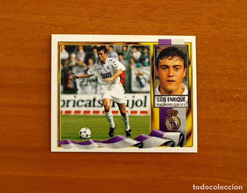 Figurine di Calcio: Real Madrid - Luis Enrique - Ediciones Este Liga 1995-1996, 95-96 - Nunca Pegado