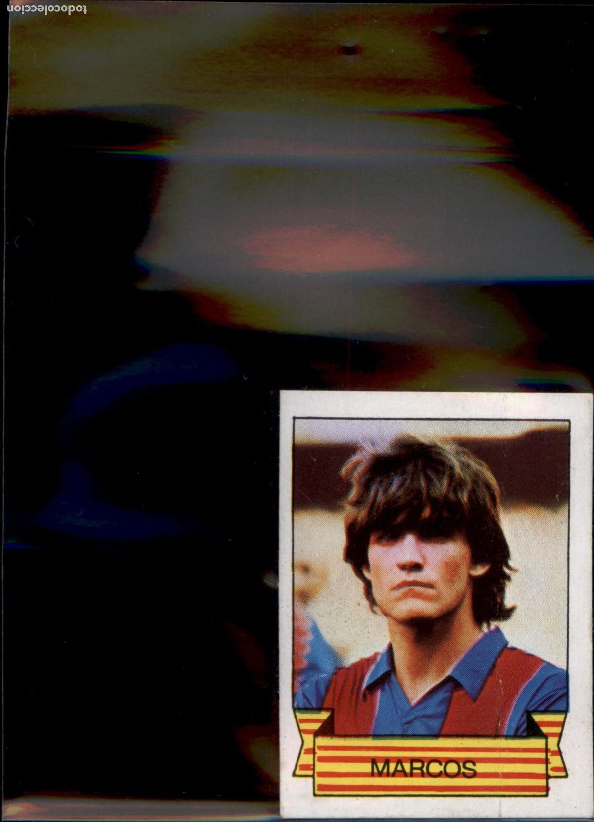 Cromos de f&uacute;tbol: Marcos N&ordm; 83 Bar&ccedil;a Barcelona Campe&oacute;n 1984 1985 Los Cromos SA 84 85