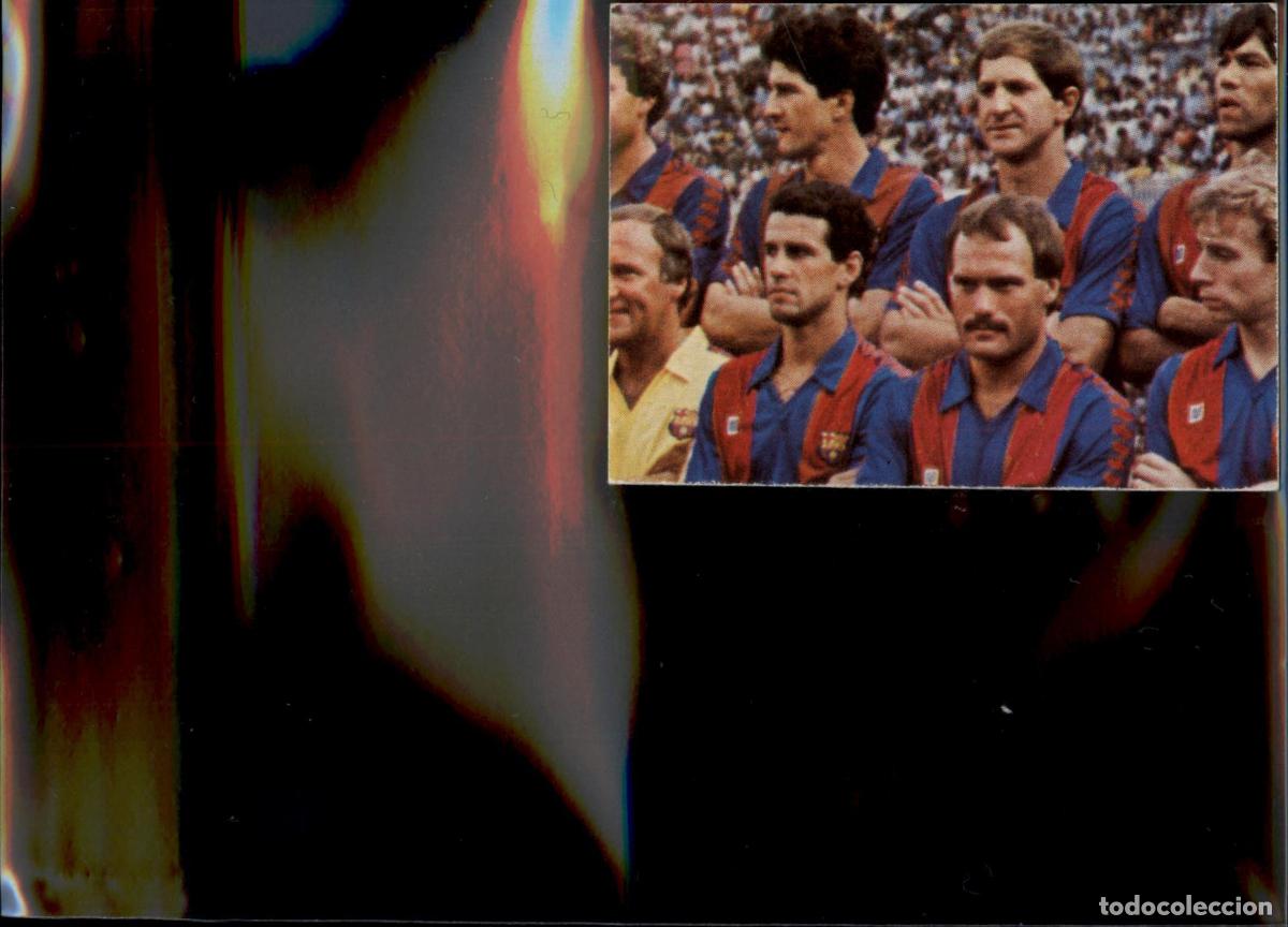 Cromos de f&uacute;tbol: Equipo Campeon Liga 73/74 Puzzle Bar&ccedil;a Barcelona Campe&oacute;n 1984 1985 Los Cromos SA 84 85