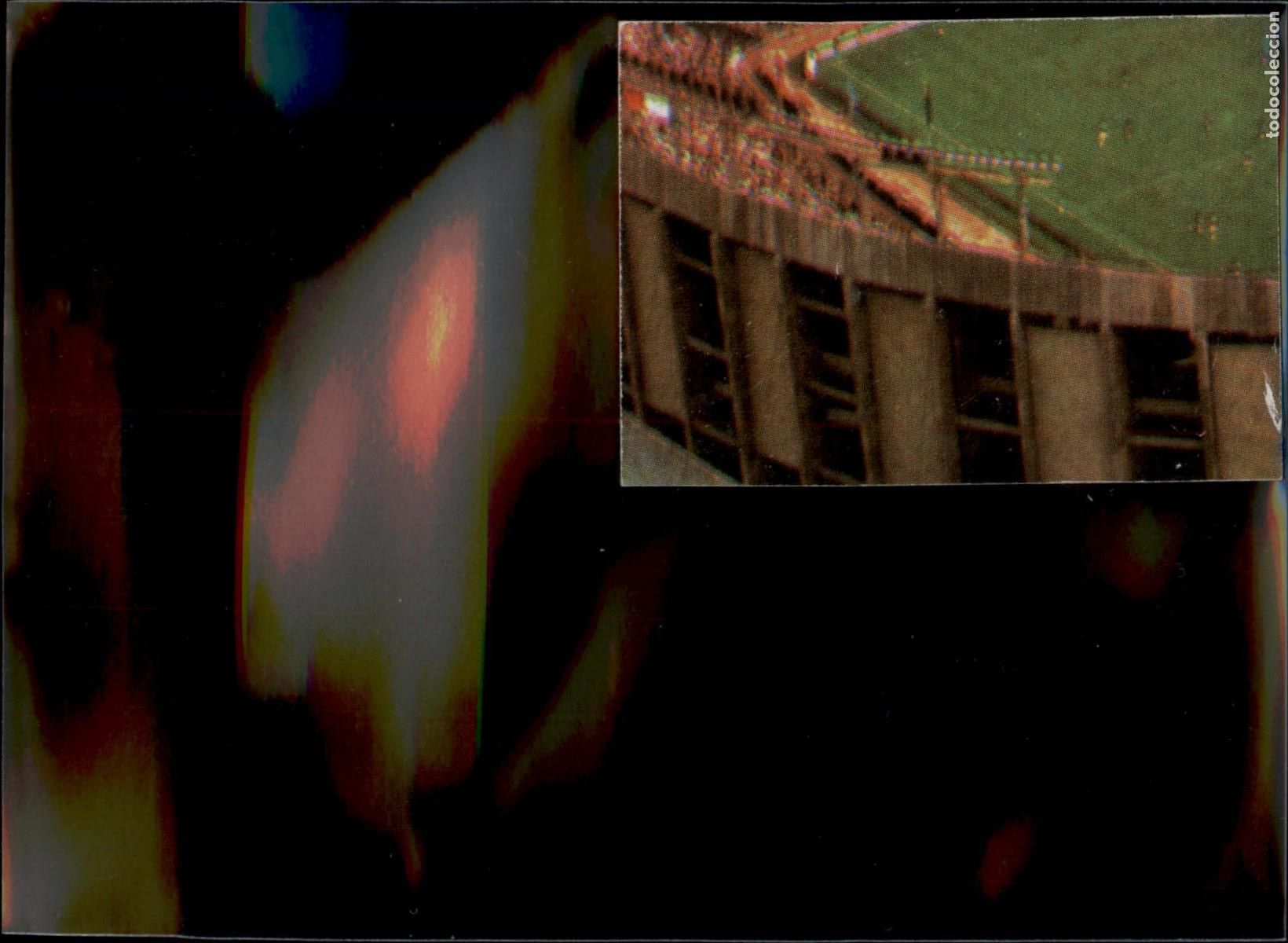 Cromos de f&uacute;tbol: Estadio &rdquo;Nou Camp&rdquo; Puzzle Bar&ccedil;a Barcelona Campe&oacute;n 1984 1985 Los Cromos SA 84 85