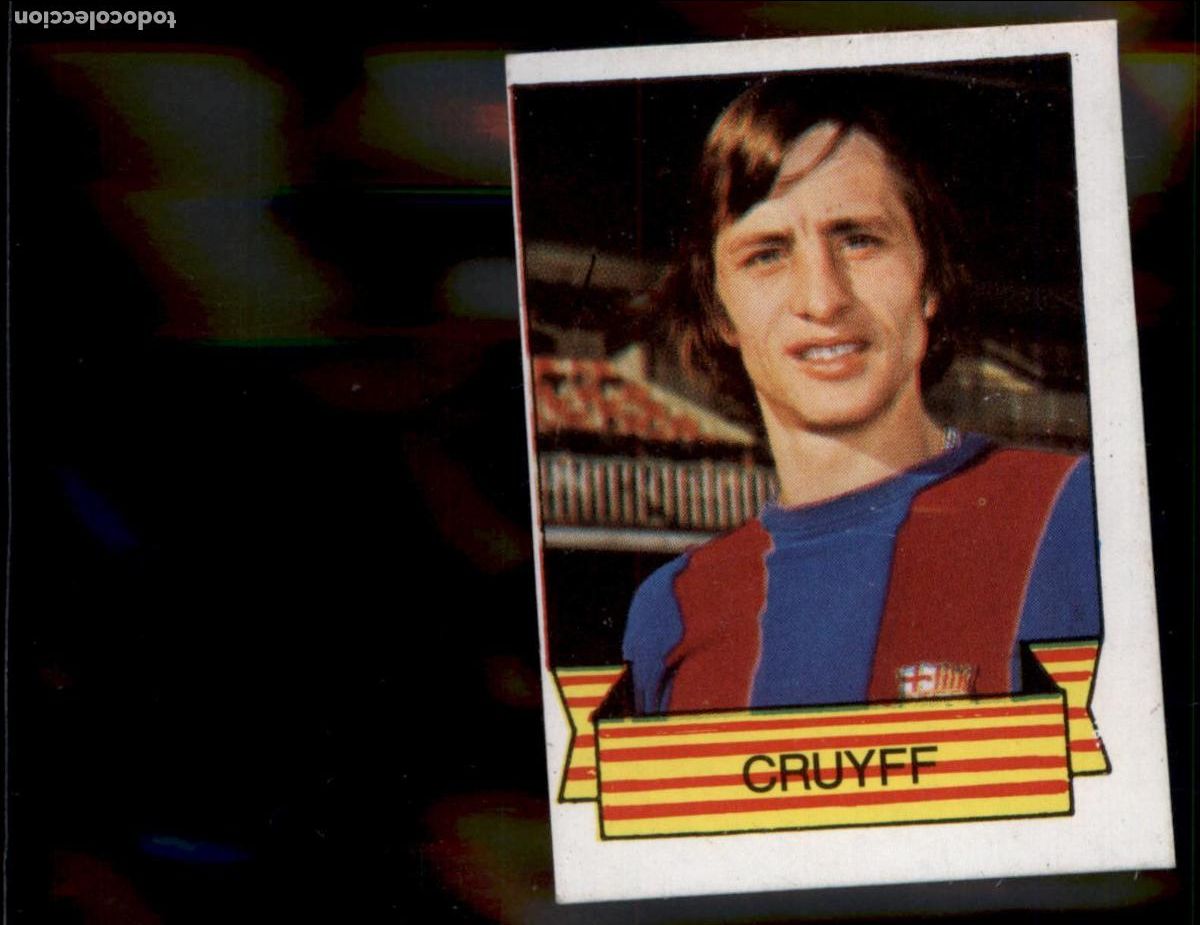 Cromos de f&uacute;tbol: Cryuff N&ordm; 44 Bar&ccedil;a Barcelona Campe&oacute;n 1984 1985 Los Cromos SA 84 85
