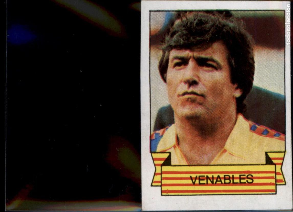 Cromos de f&uacute;tbol: Venables N&ordm; 66 Bar&ccedil;a Barcelona Campe&oacute;n 1984 1985 Los Cromos SA 84 85