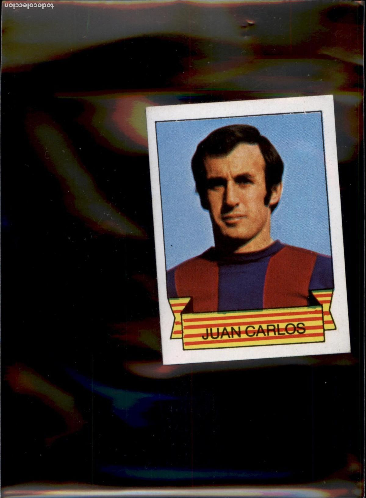 Cromos de f&uacute;tbol: Juan Carlos N&ordm; 41 Bar&ccedil;a Barcelona Campe&oacute;n 1984 1985 Los Cromos SA 84 85