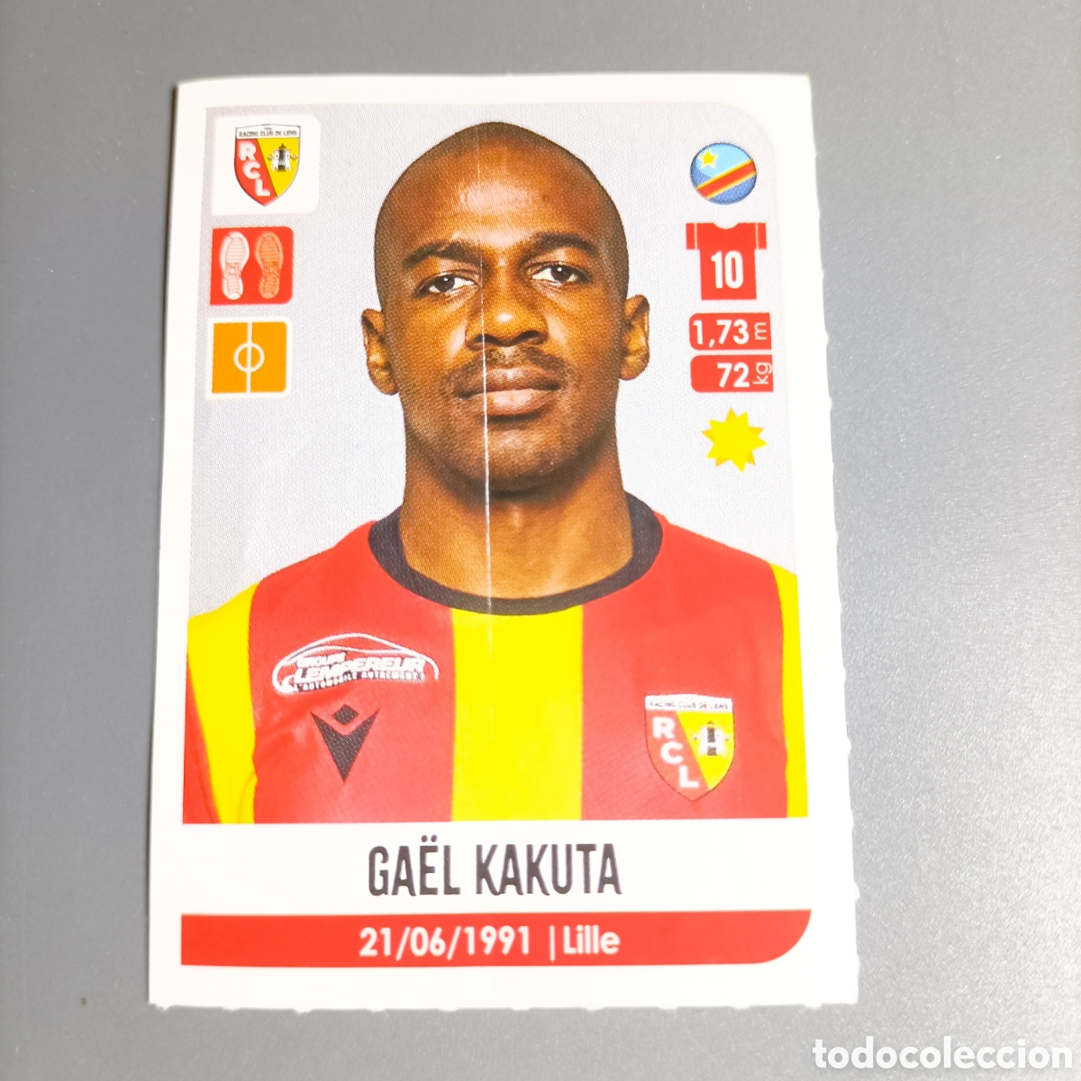Cromos de f&uacute;tbol: PANINI FOOT 2020-2021, LIGUE 1 FRANCIA (RC LENS) №130