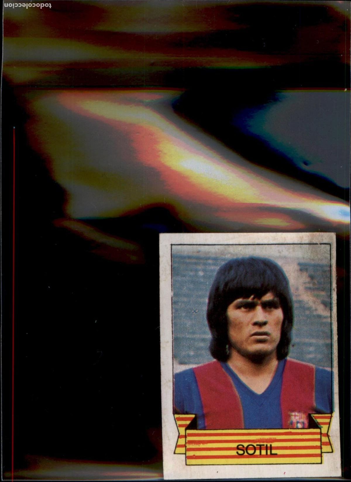 Fu&szlig;ball-Sticker: Sotil N&ordm; 45 Bar&ccedil;a Barcelona Campe&oacute;n 1984 1985 Los Cromos SA 84 85