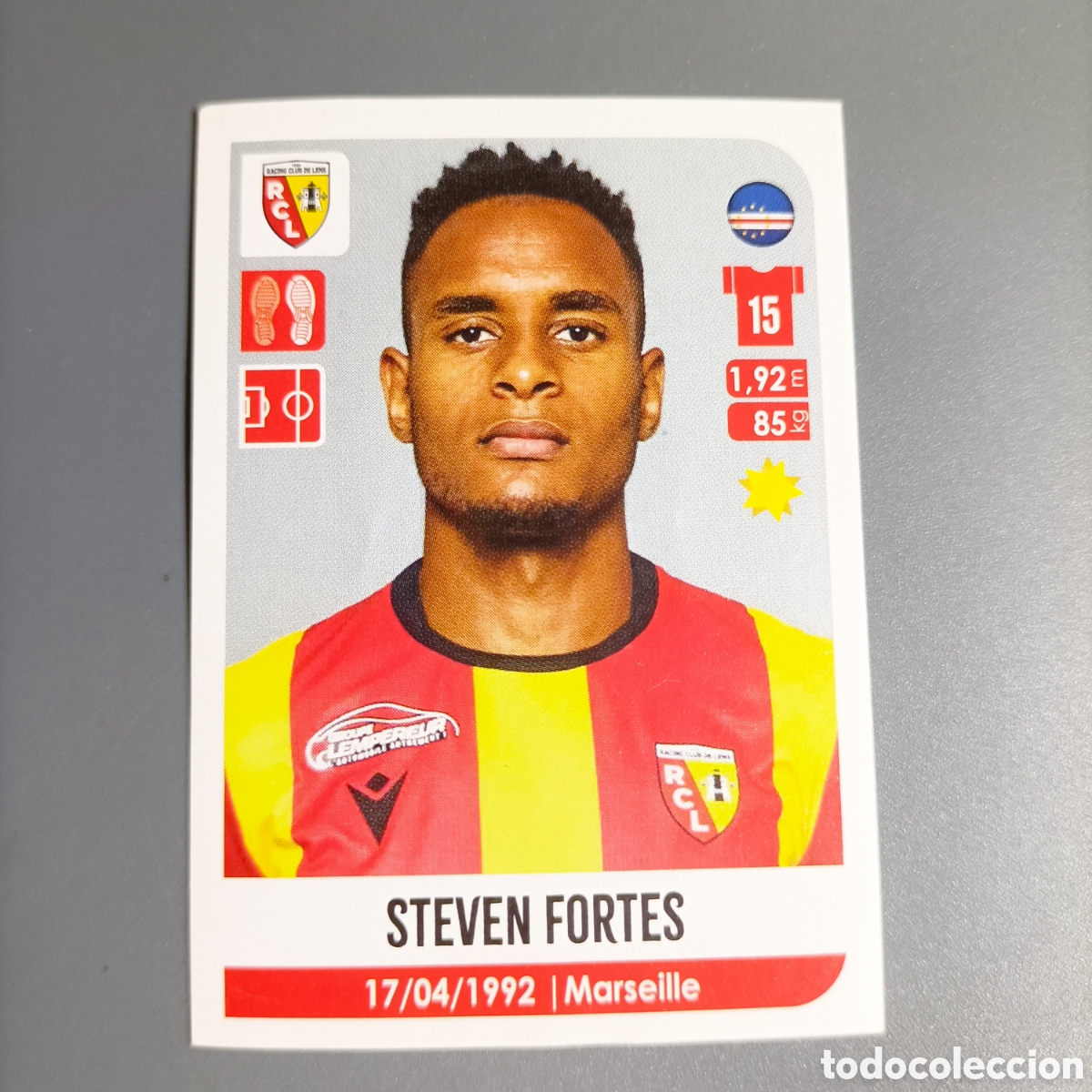 Fu&szlig;ball-Sticker: PANINI FOOT 2020-2021, LIGUE 1 FRANCIA (RC LENS) №120