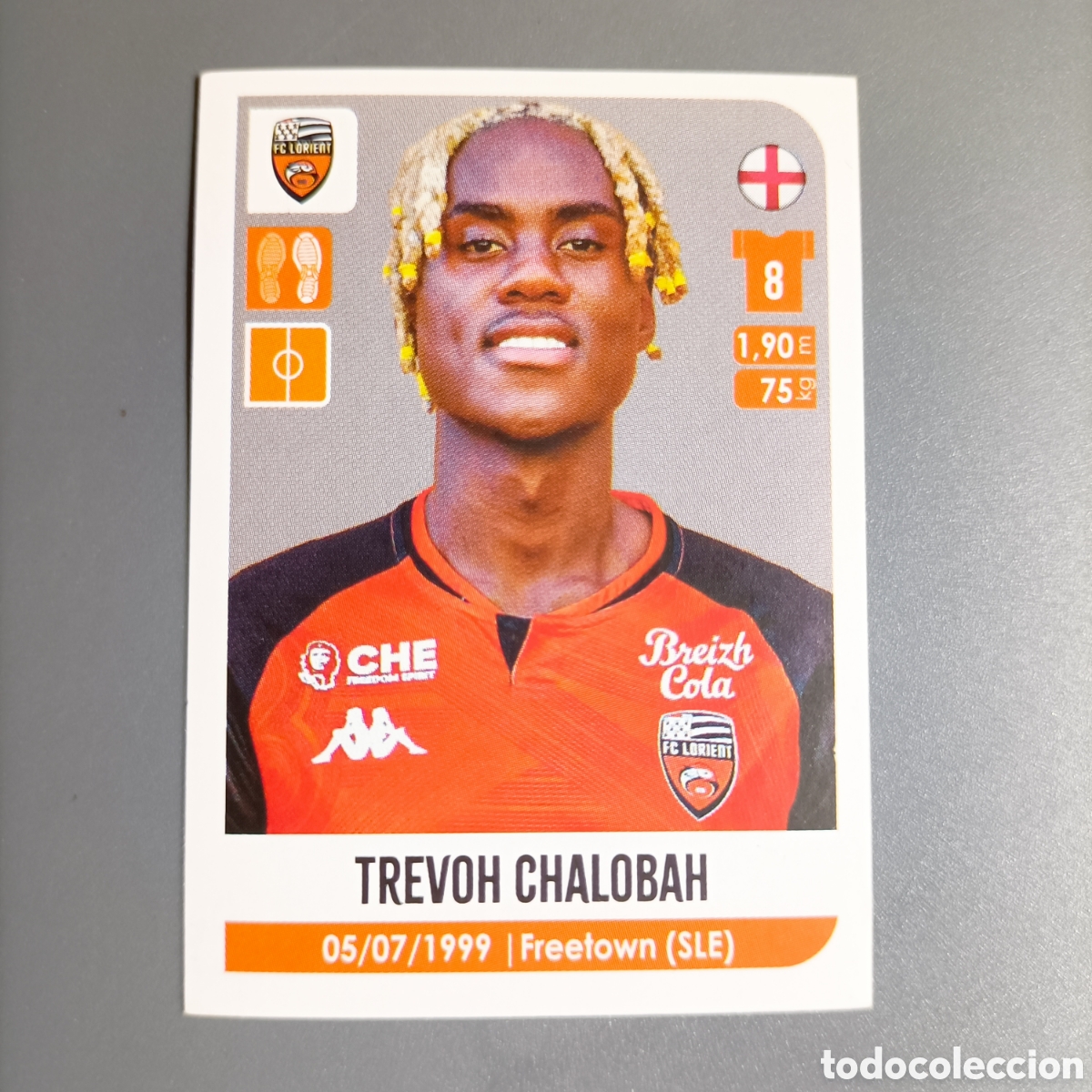 Fu&szlig;ball-Sticker: PANINI FOOT 2020-2021, LIGUE 1 FRANCIA (FC LORIENT) №178