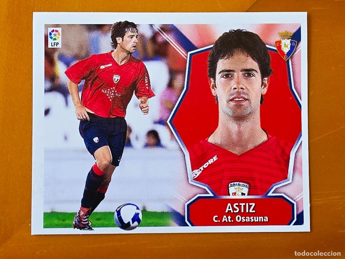 Fu&szlig;ball-Sticker: I&ntilde;aki Astiz, Baja, CA Osasuna, Panini Ediciones Liga Este 2008 2009 08 09, sin pegar