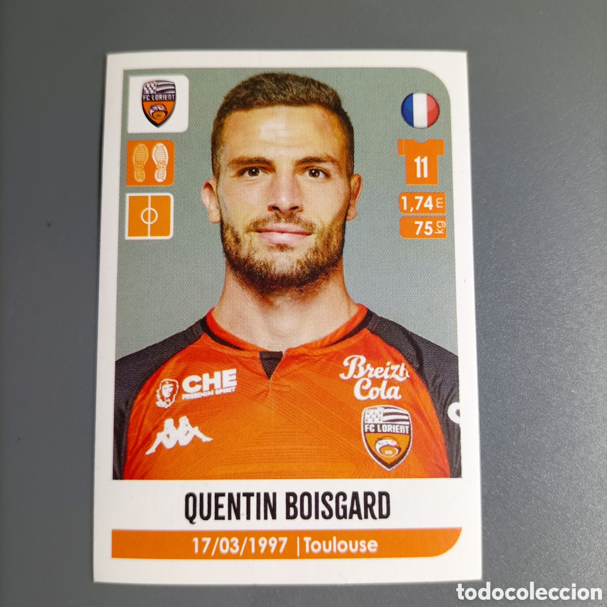 Fu&szlig;ball-Sticker: PANINI FOOT 2020-2021, LIGUE 1 FRANCIA (FC LORIENT) №177