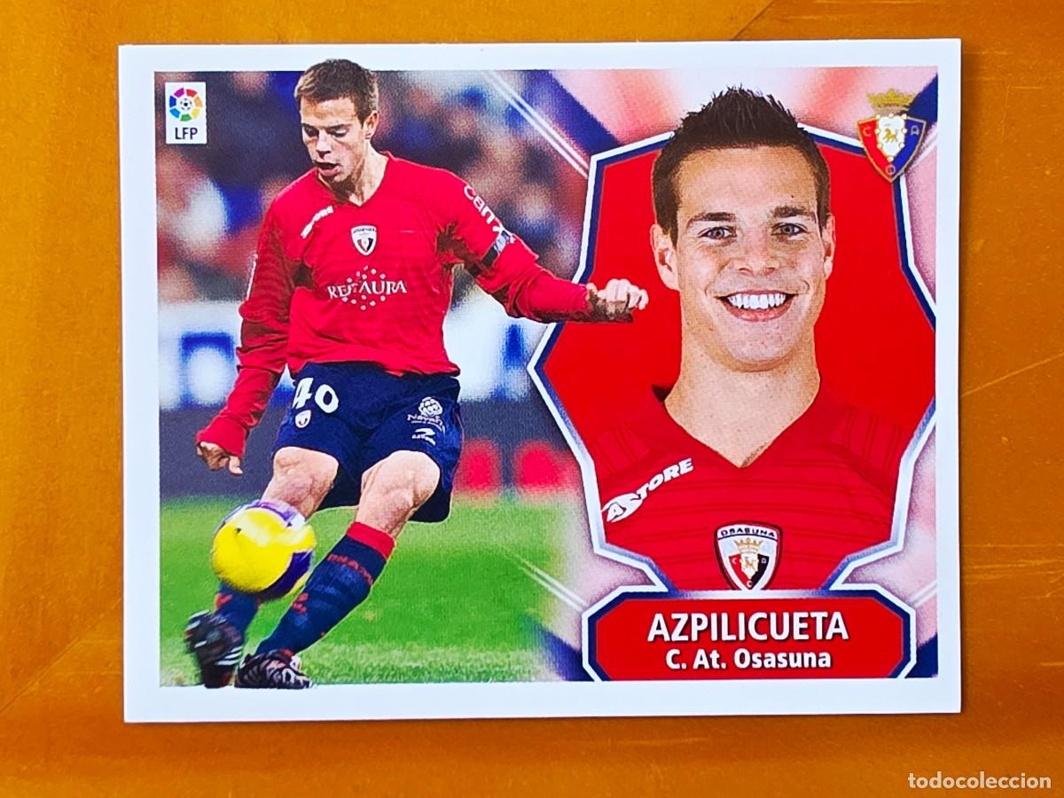 Fu&szlig;ball-Sticker: C&eacute;sar Azpilicueta, CA Osasuna, Panini Ediciones Liga Este 2008 2009 08 09, sin pegar