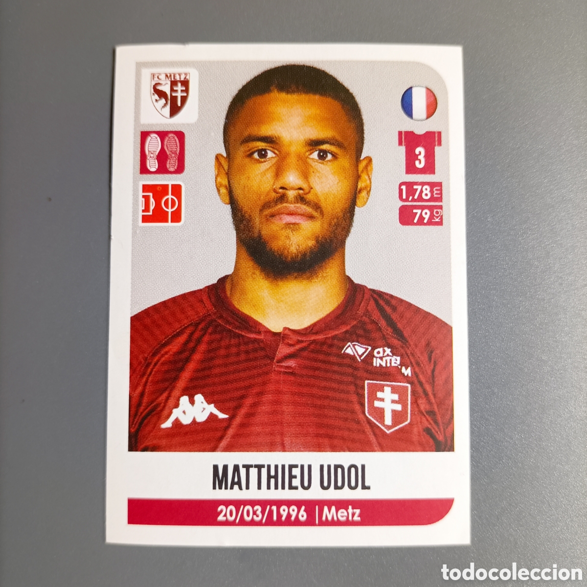Fu&szlig;ball-Sticker: PANINI FOOT 2020-2021, LIGUE 1 FRANCIA (FC METZ) №252