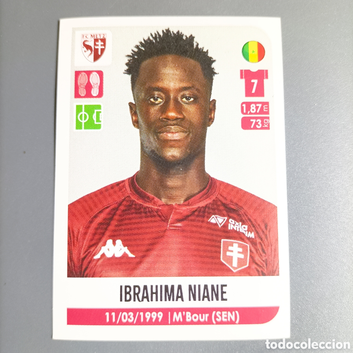 Fu&szlig;ball-Sticker: PANINI FOOT 2020-2021, LIGUE 1 FRANCIA (FC METZ) №264