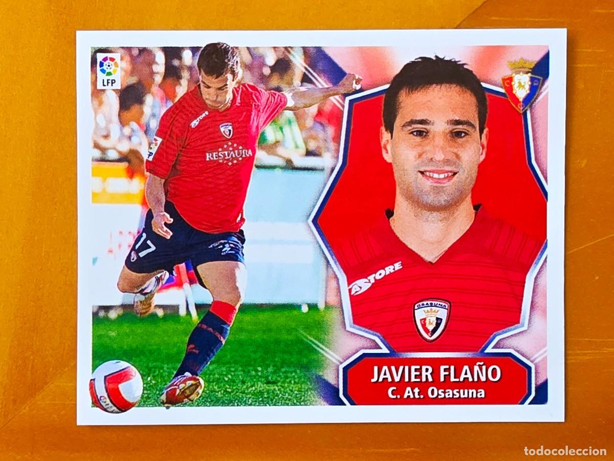 Fu&szlig;ball-Sticker: Javier Fla&ntilde;o, CA Osasuna, Panini Ediciones Liga Este 2008 2009 08 09, sin pegar