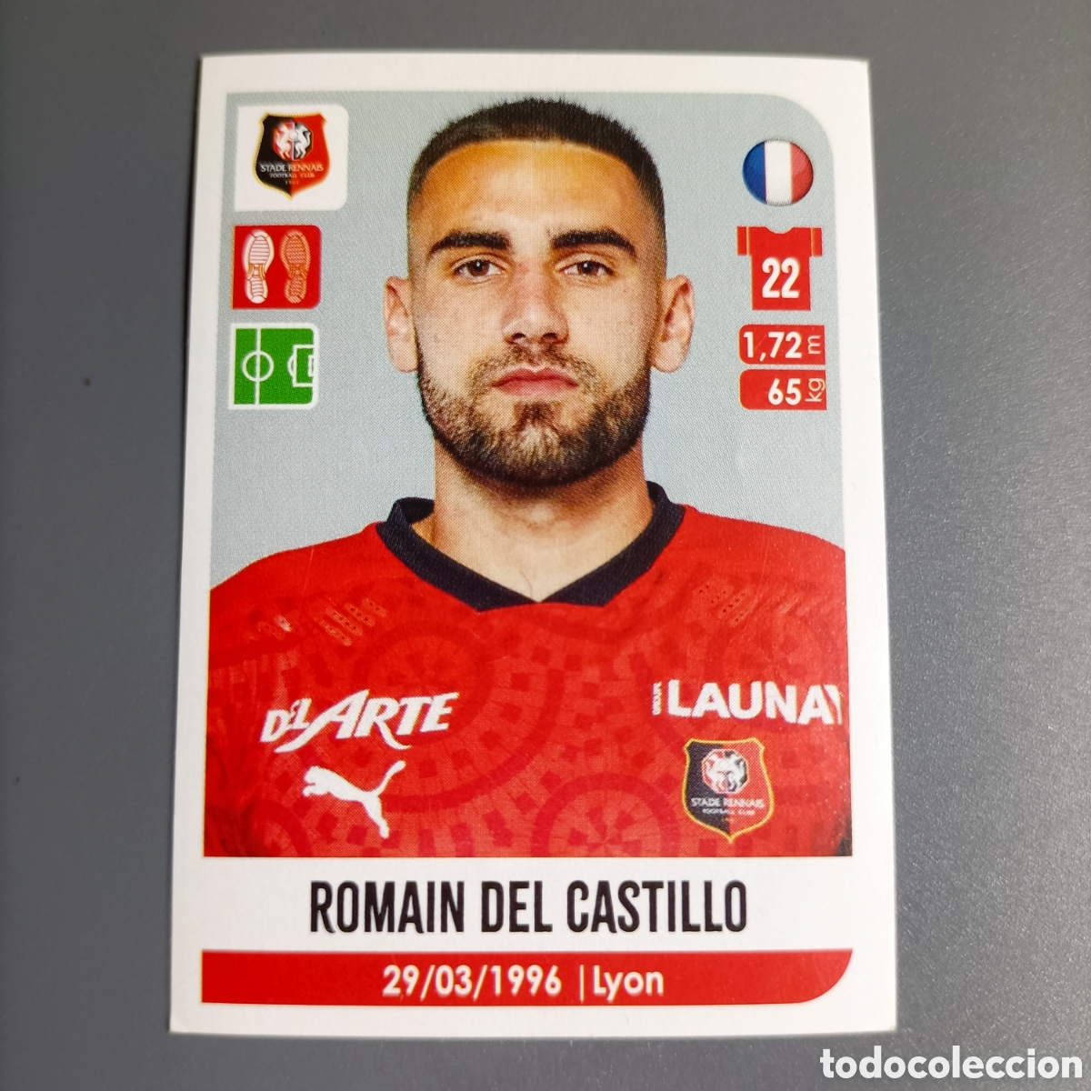 Fu&szlig;ball-Sticker: PANINI FOOT 2020-2021, LIGUE 1 FRANCIA (STADE RENNAIS FC) №467