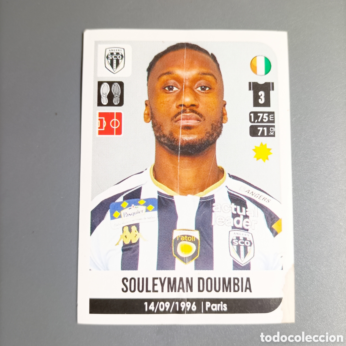Cromos de Futebol: PANINI FOOT 2020-2021, LIGUE 1 FRANCIA (ANGERS SCO) №14