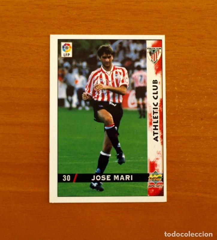 Fu&szlig;ball-Sticker: Athletic de Bilbao -N&ordm; 30 Jos&eacute; Mari -Mundicromo Las Fichas de la Liga 1998-1999-98-99