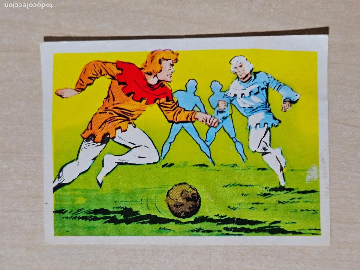 Fu&szlig;ball-Sticker: n&ordm; 332 - HISTORIA Y T&Eacute;CNICA del futbol - Editorial Ruiz Romero 1971-1972, 71-72 - cromo recuperado