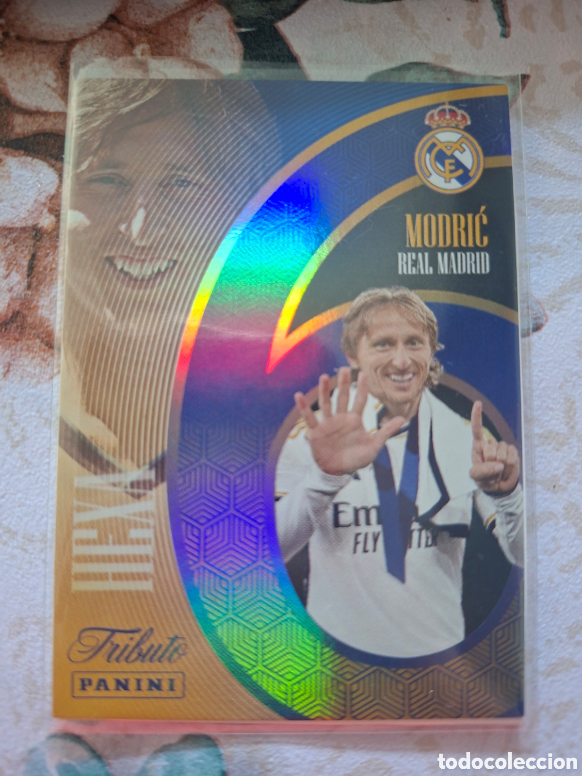 Cromos de f&uacute;tbol: Modric tributo madrid -H3 - Foto 3