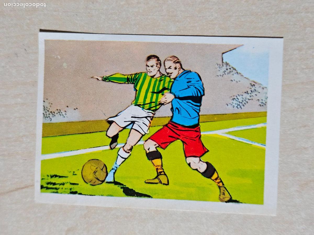 Cromos de f&uacute;tbol: N&ordm; 346 - HISTORIA Y T&Eacute;CNICA del futbol - Editorial Ruiz Romero 1971-1972, 71-72 - cromo recuperado
