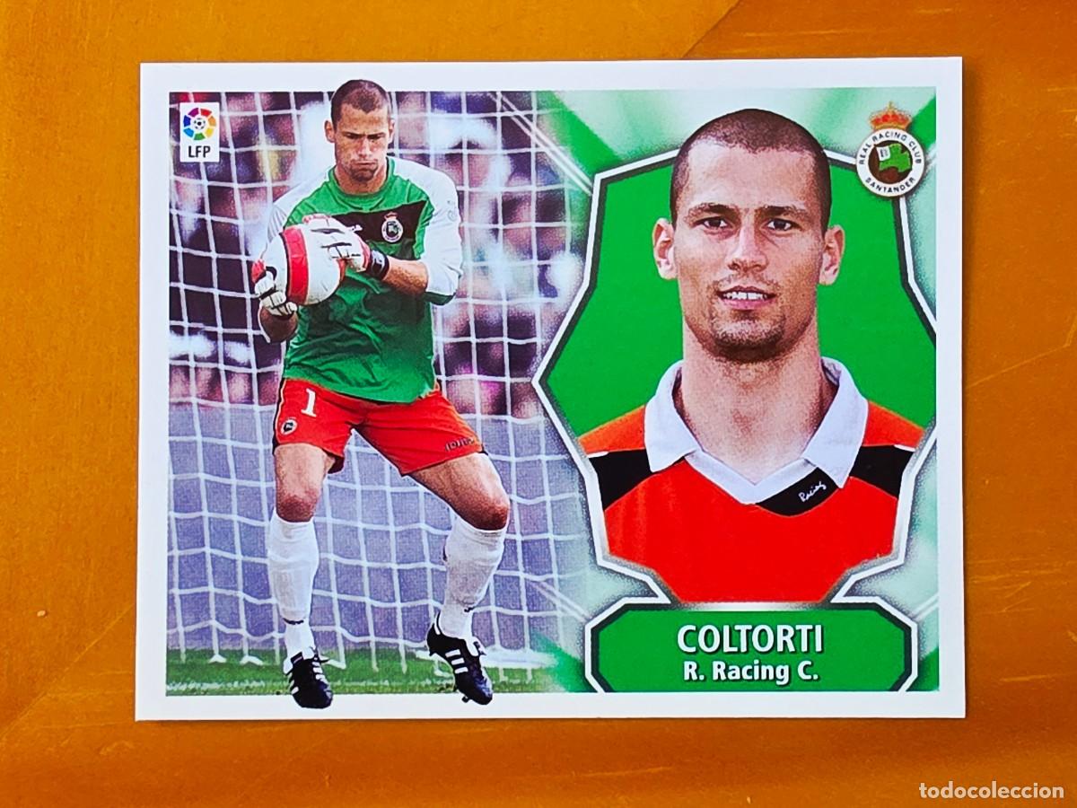 Figurine di Calcio: Fabio Coltorti, Racing de Santander, Panini Ediciones Liga Este 2008 2009 08 09, sin pegar