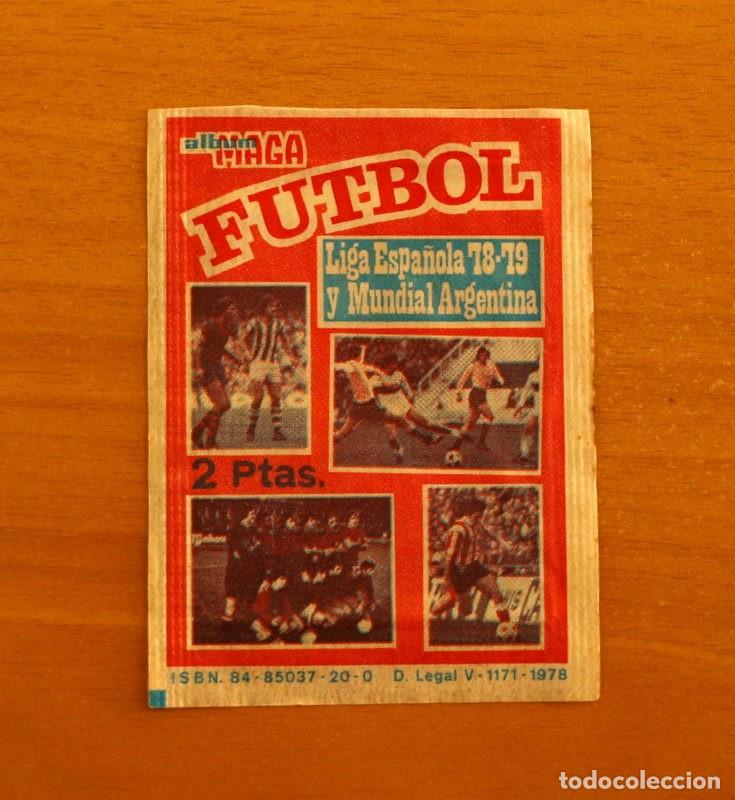 Cartes &agrave; collectionner de Football: Sobre vacio, sin cromos - F&uacute;tbol 1978-1979, 78-79 -Editorial Maga -Liga Espa&ntilde;ola y Mundial Argentina