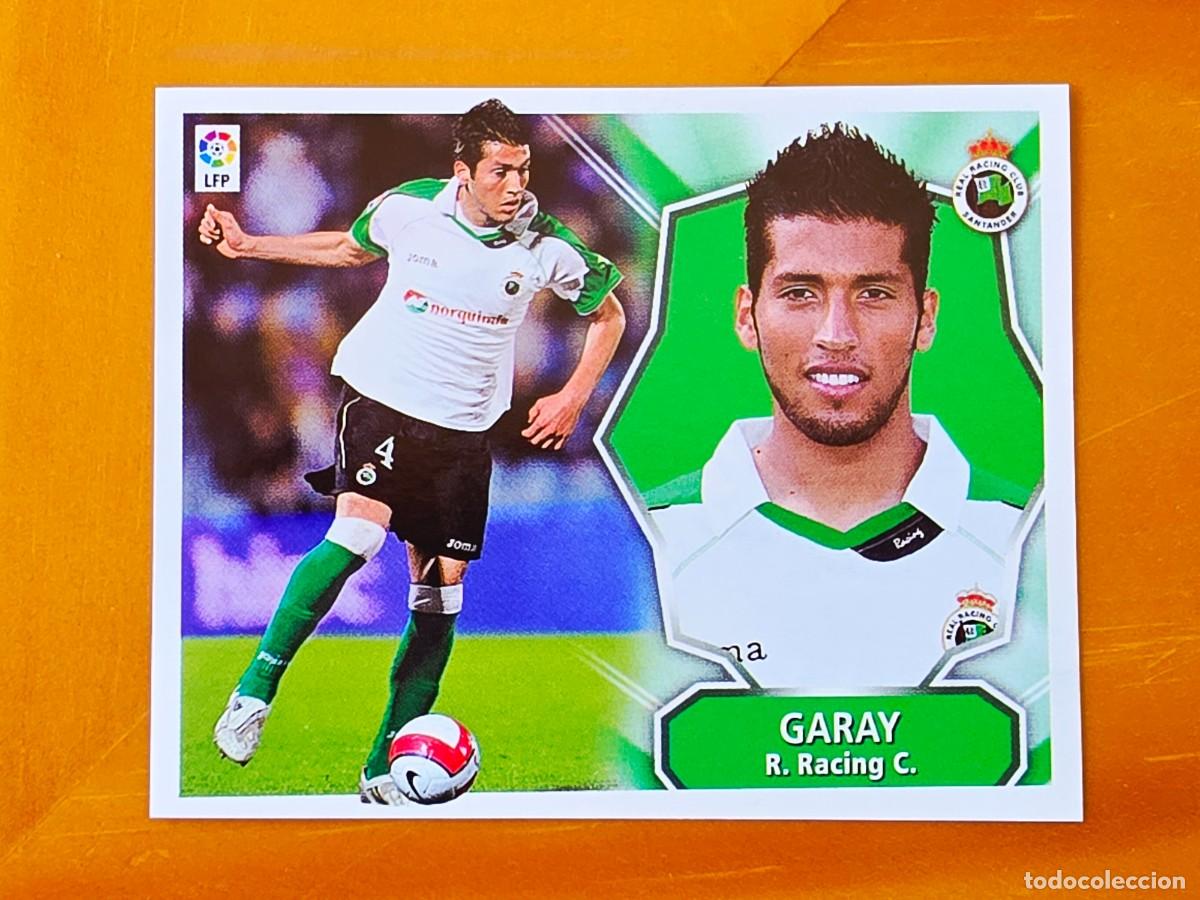 Cartes &agrave; collectionner de Football: Ezequiel Garay, Racing de Santander, Panini Ediciones Liga Este 2008 2009 08 09, sin pegar
